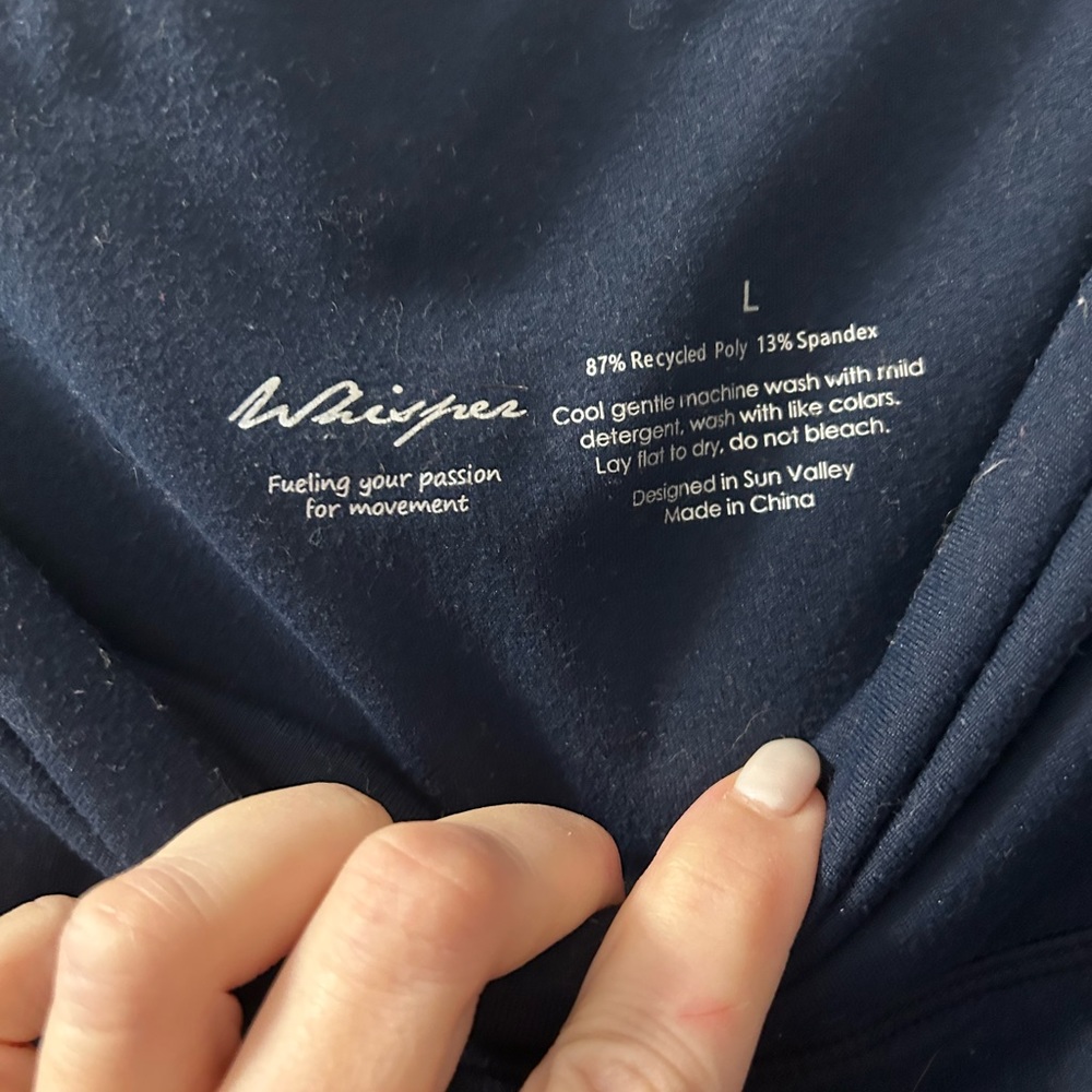 Whisper Active Block Pattern Leggings - image 2